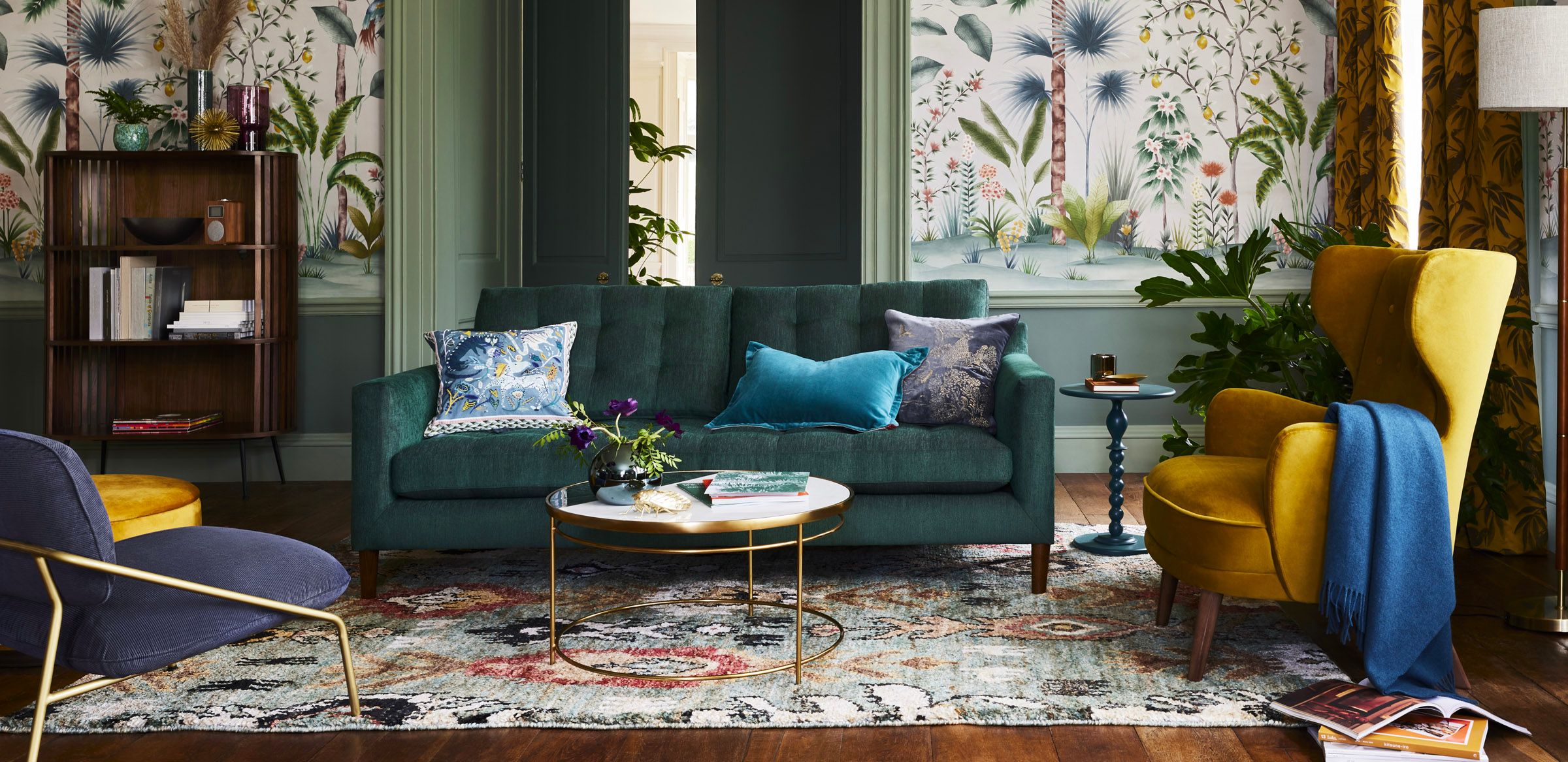 Maximalist decor inspiration for your living room