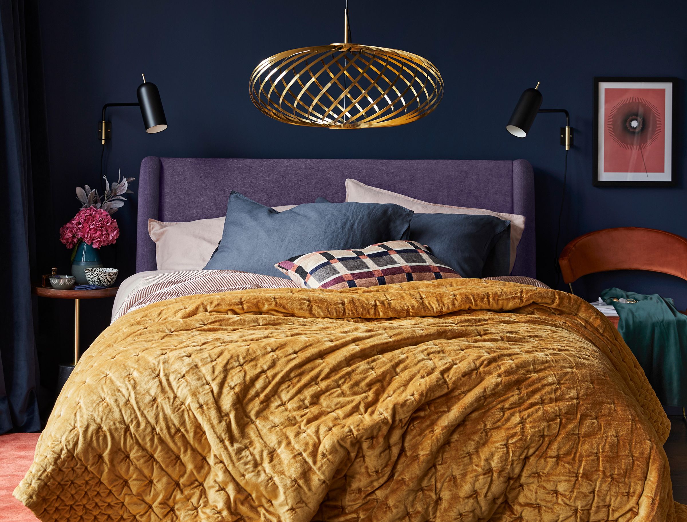 Create a colour-confident bedroom