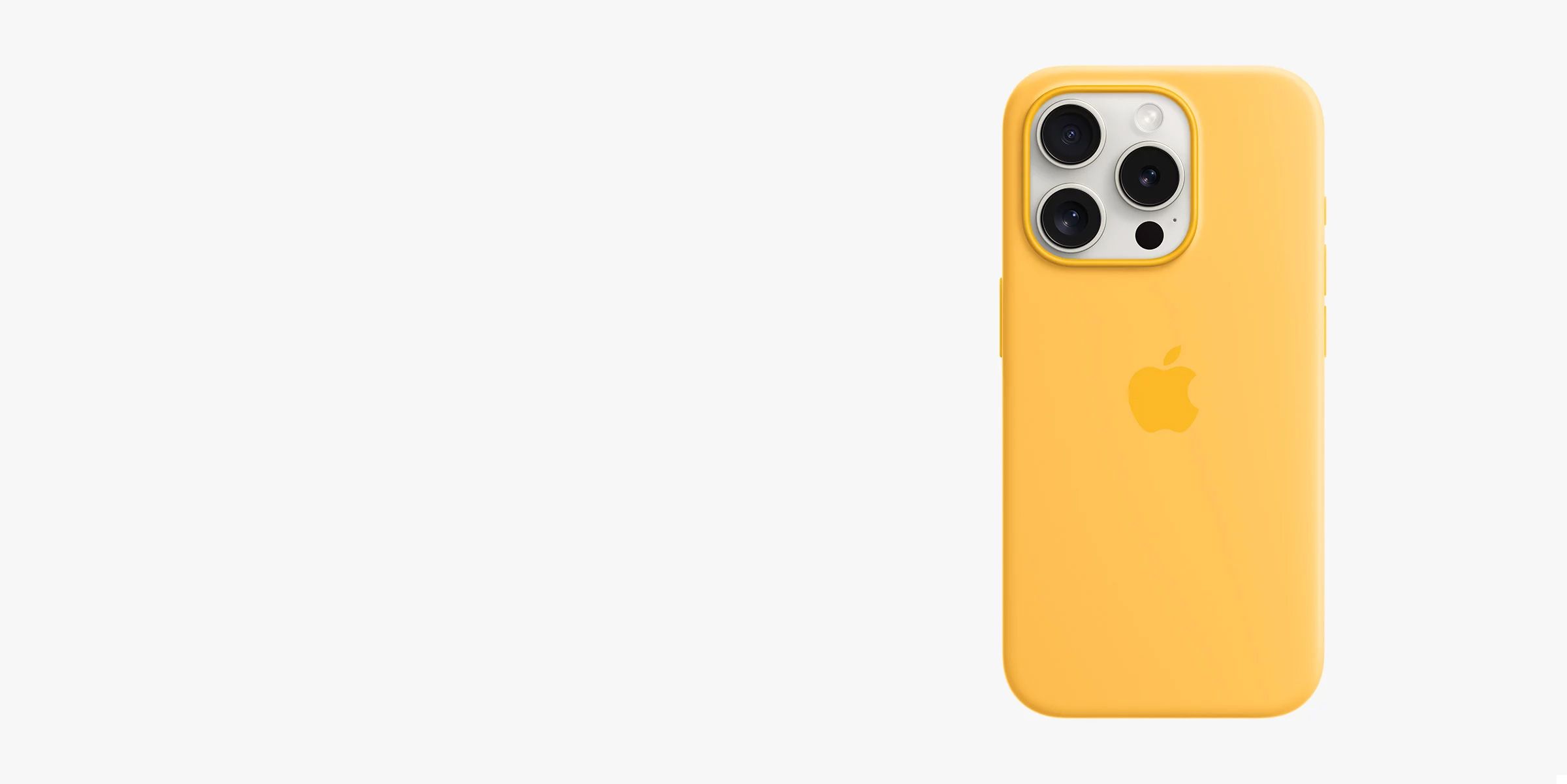 iPhone with Yellow Case