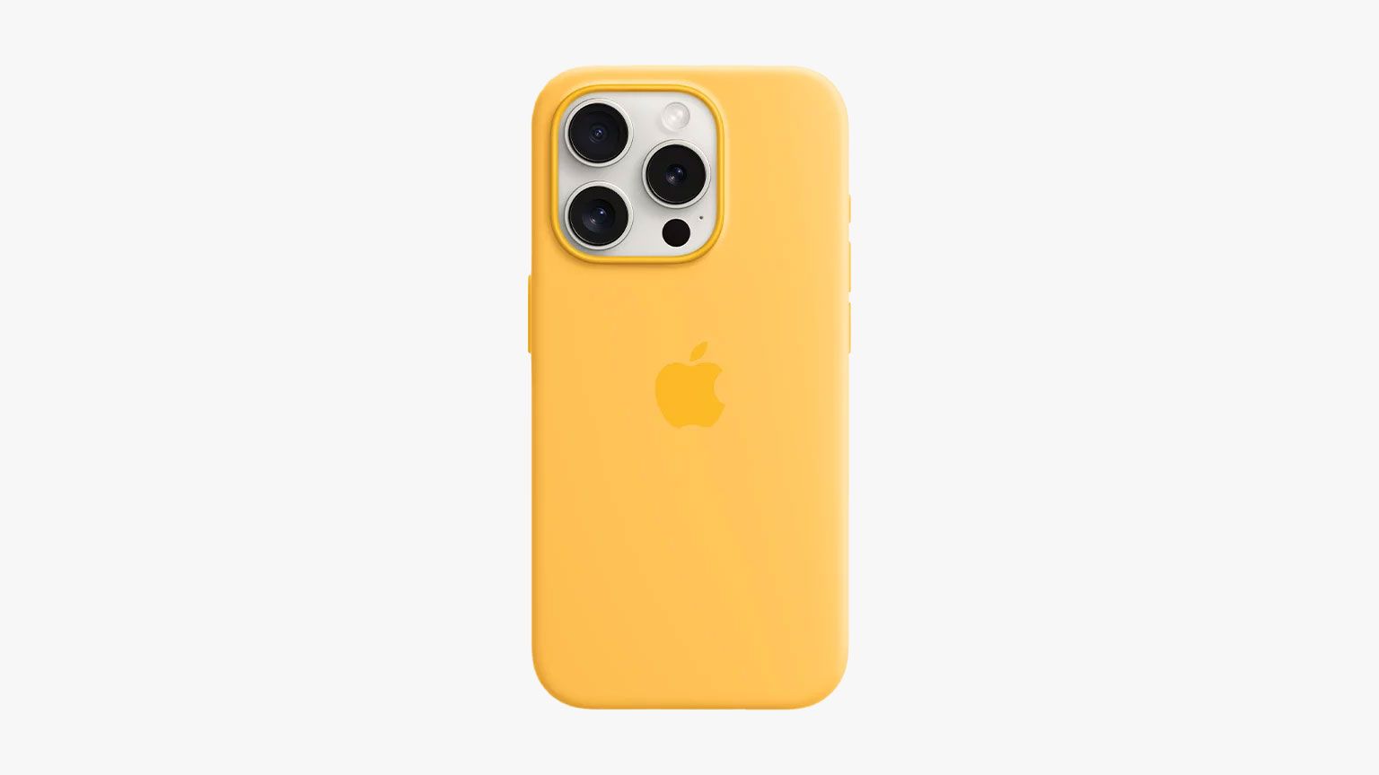 iPhone with Yellow Case