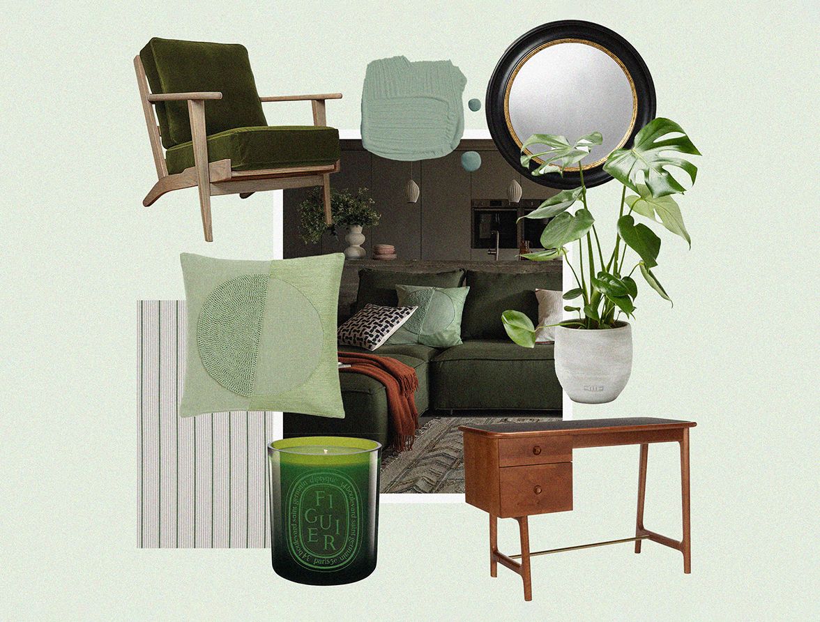 Moodboard: The growth of green interiors