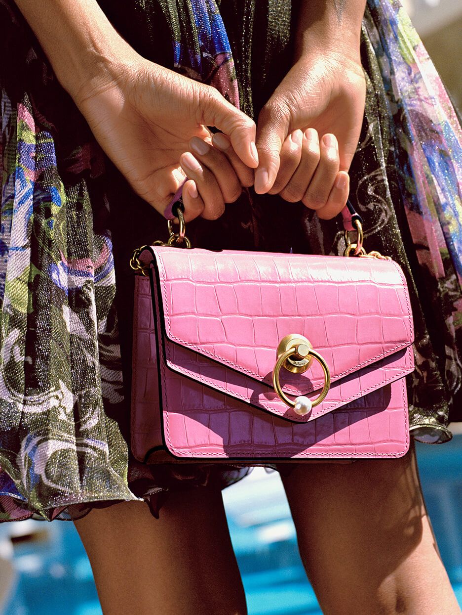 Pink Mulberry handbag