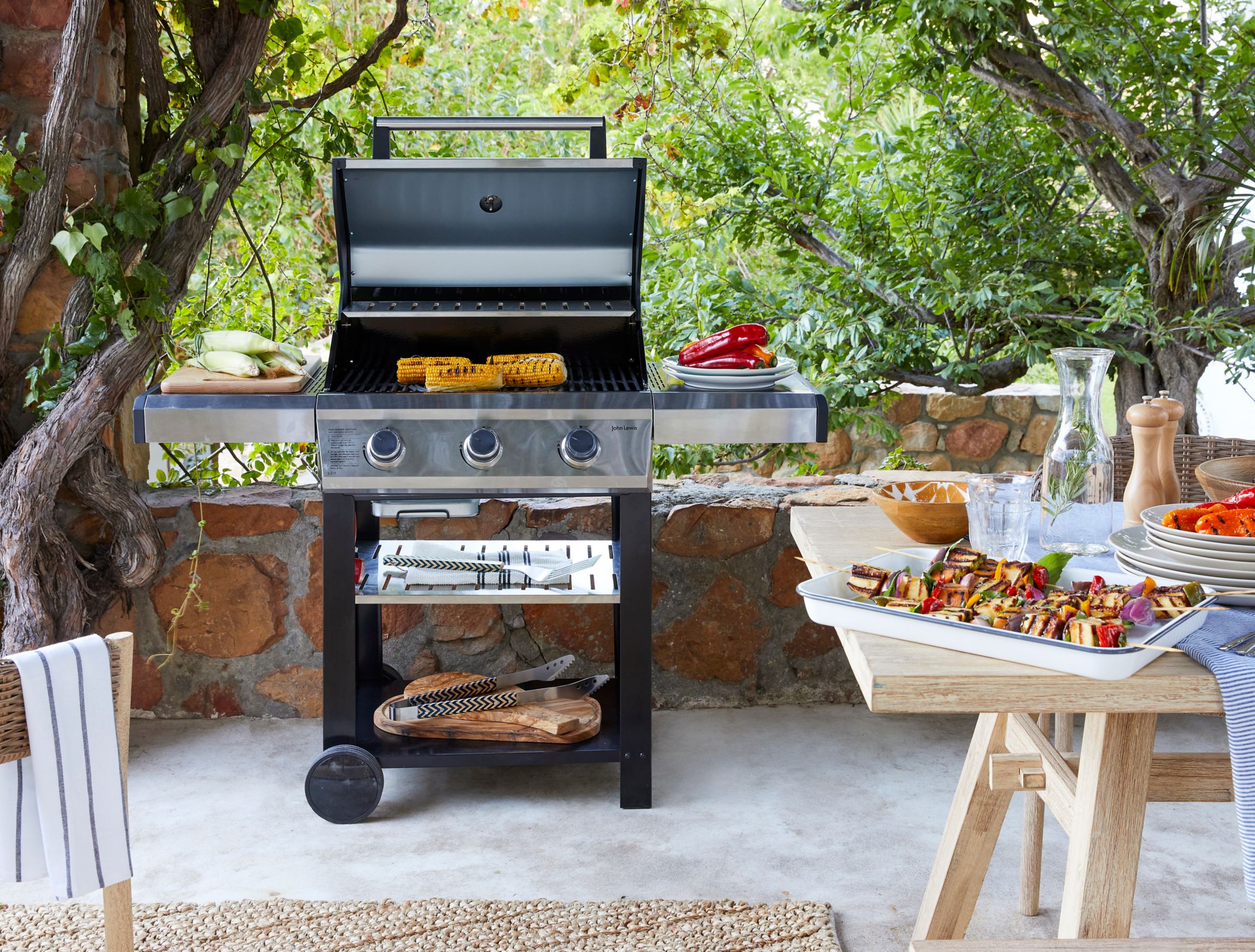barbecues and outdoor gadgets