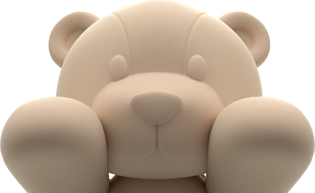Bear alpha Bear Default | iPad Case & Skin
