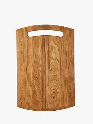 John Lewis & Partners Large Classic Chopping Board, FSC-Certified (Oak Wood), L42cm