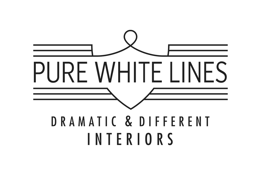 Pure White Lines Logo