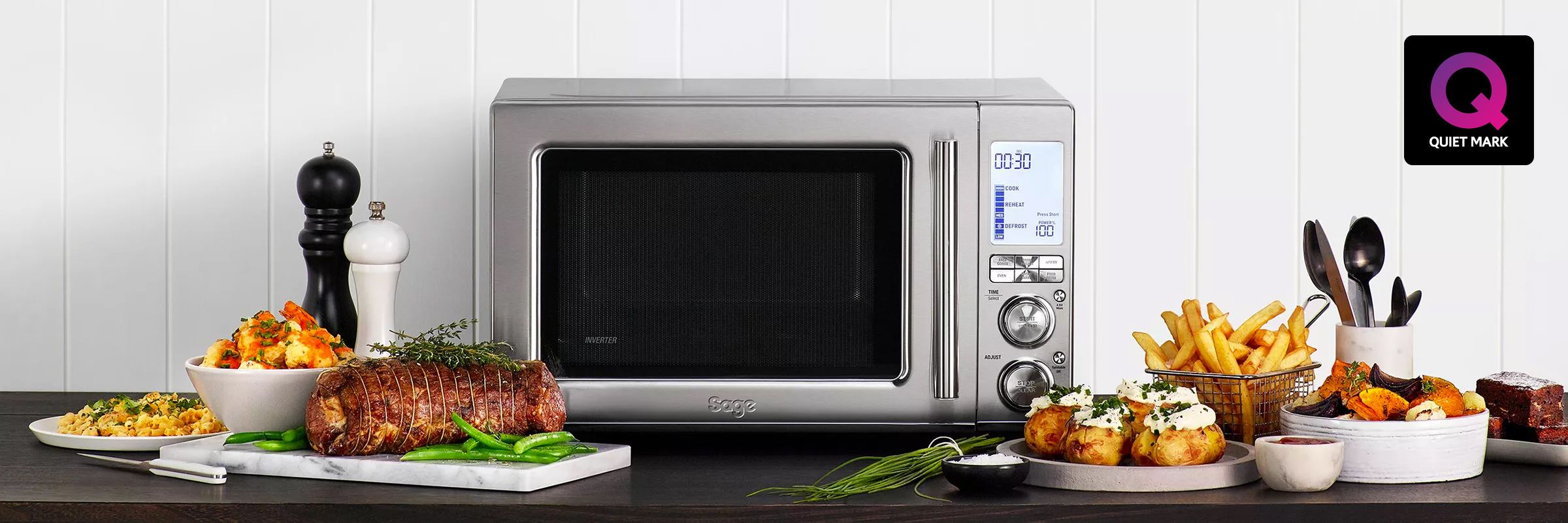 Discover Sage Microwaves John Lewis & Partners