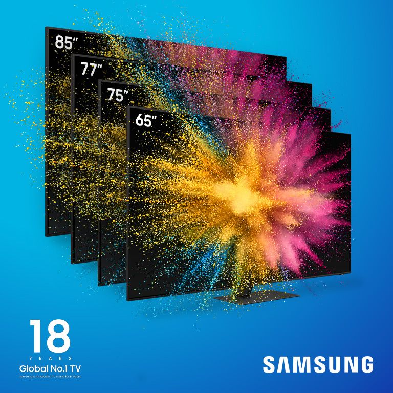 Save now on selected Samsung Tvs in a range of impressive screen sizes
