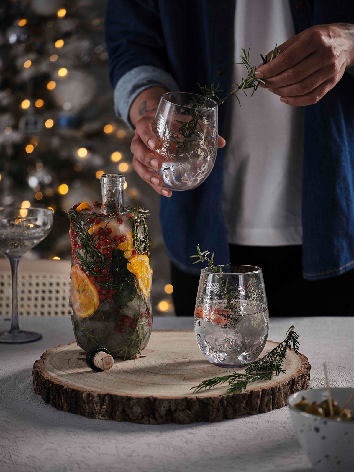 John Lewis & Partners Christams Decorating Ideas and Trends - Snow Mountain