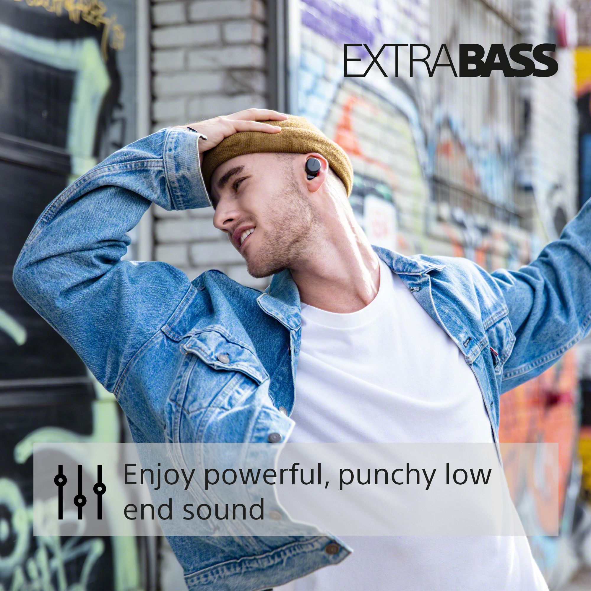 Enjoy powerful, punchy low end sound