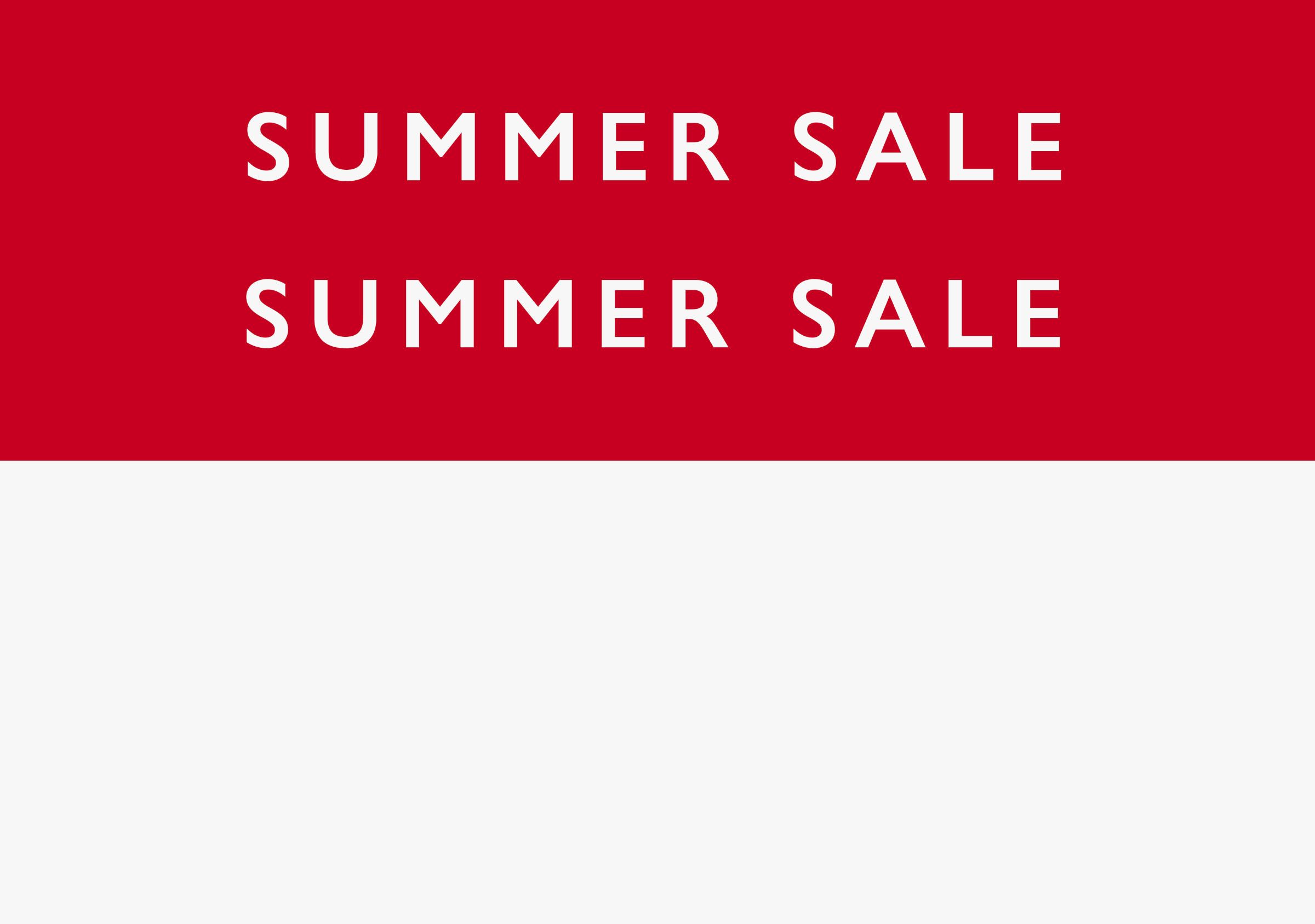 Summer Sale - Curtains