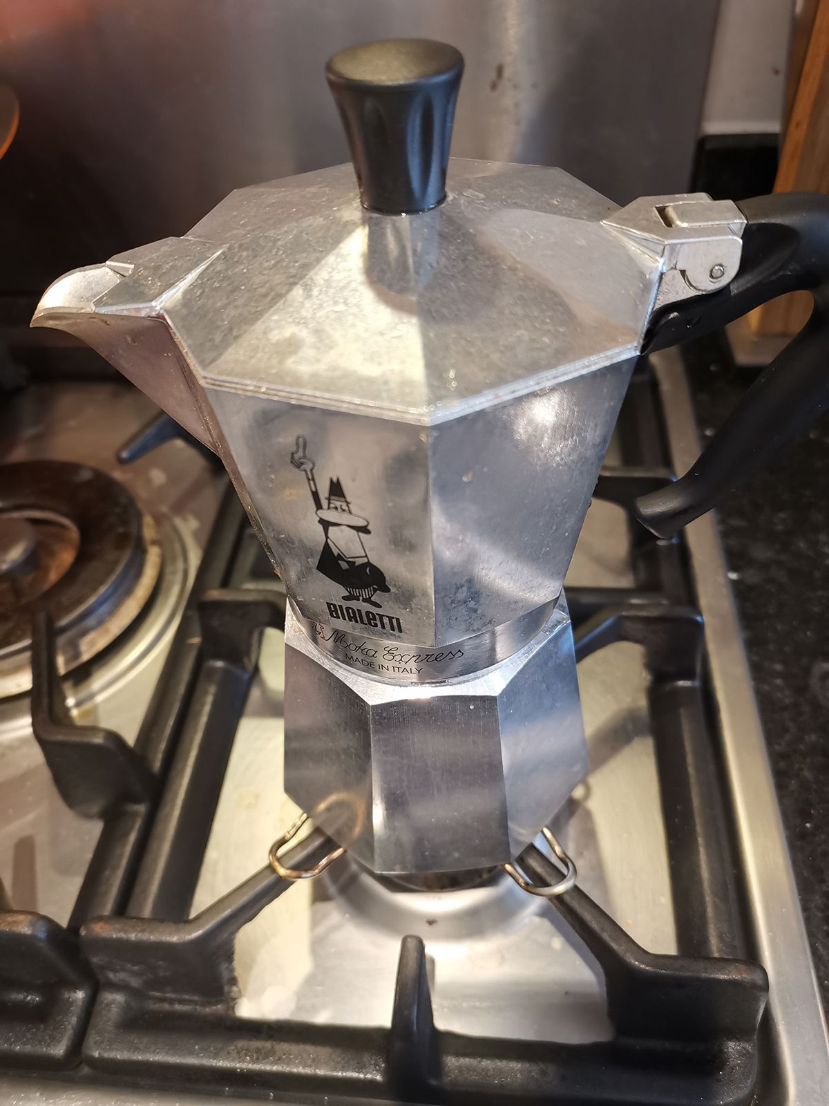 image of a Bialetti Moka Express Hob Espresso Coffee Maker