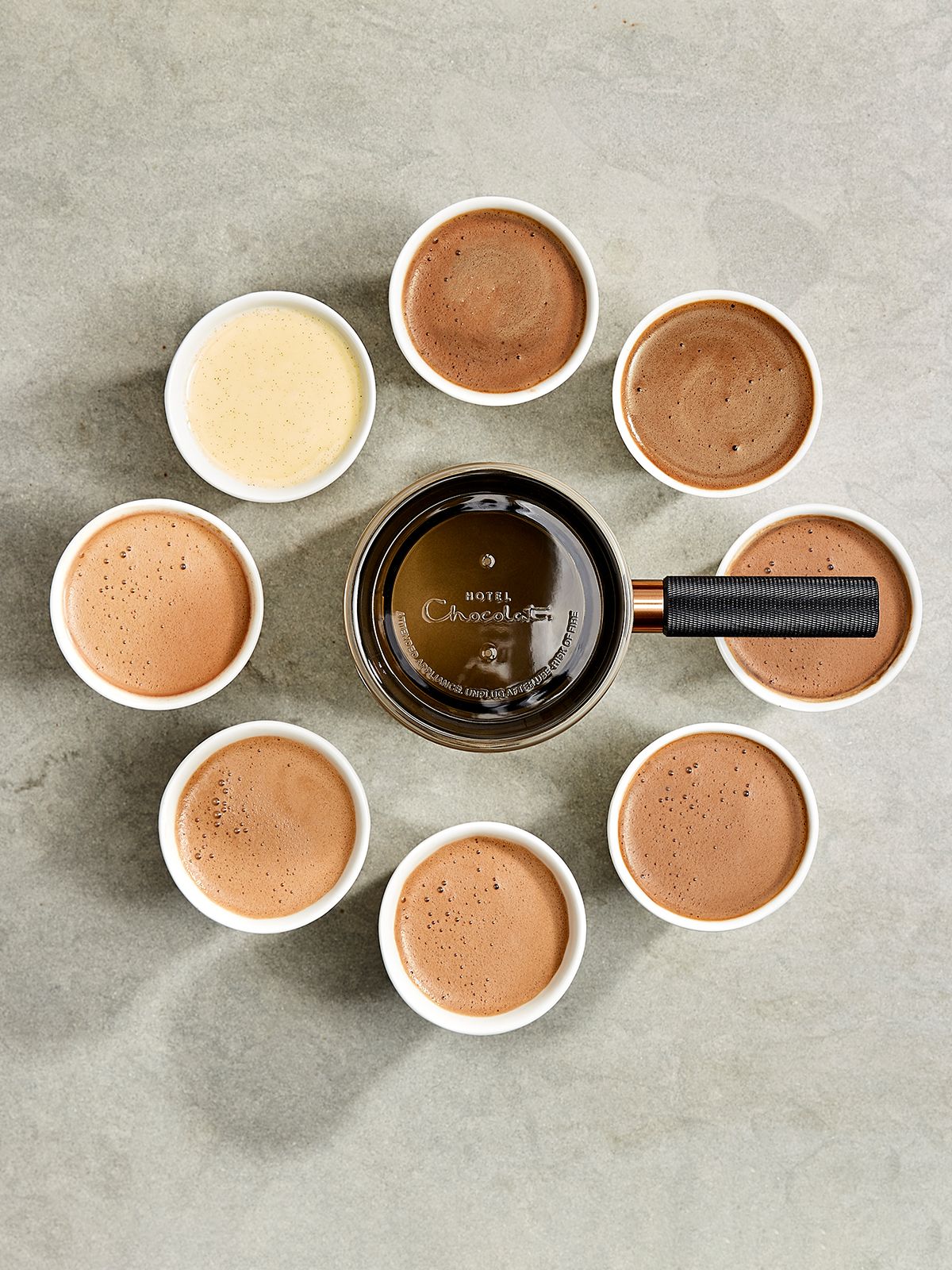 Hotel Chocolat Velvetiser Hot Chocolate Maker, Grey Charcoal