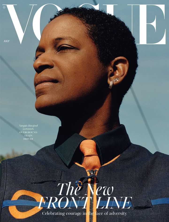 Waitrose key worker Vogue Cover