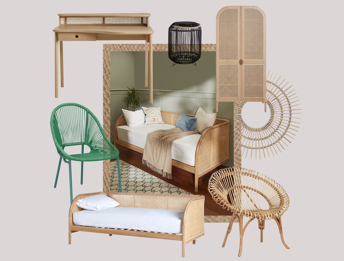 8 pieces of wicker furniture that will transform your home into a mid-century paradise