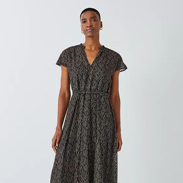 Leopard Print Midi Dress, Urban Touch, SilkFred US