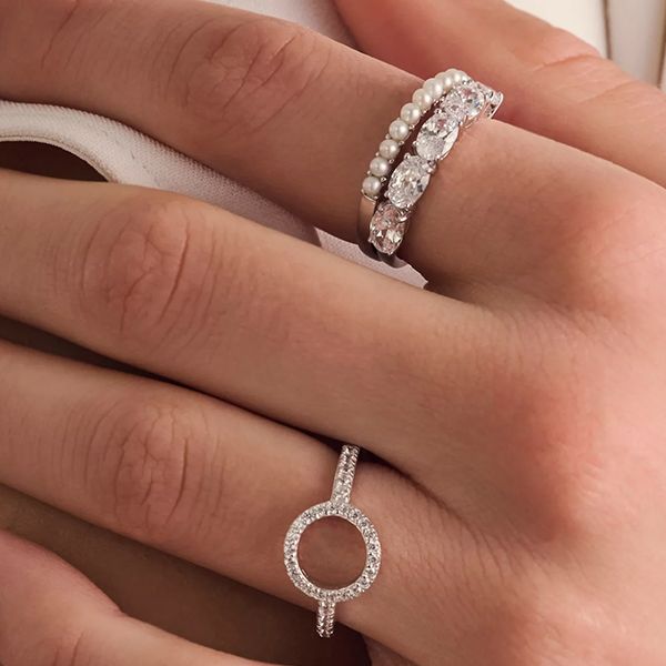 Womens Silver Rings