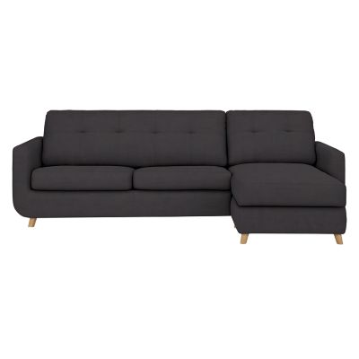 John Lewis Barbican RHF Chaise Sofa Bed with Storage