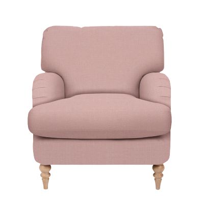 Pink Armchairs Blush, Small Pink Armchairs Uk