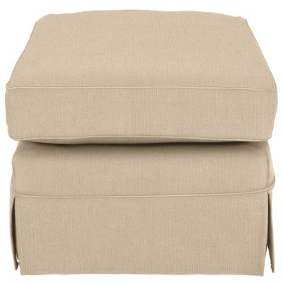 Padstow Range, John Lewis Easy Clean Recycled Brushed Cotton Plain Fabric, Natural, Price Band D