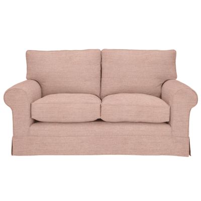 Padstow Range, John Lewis Fine Chenille Textured Plain Fabric, Dusty Pink, Price Band B