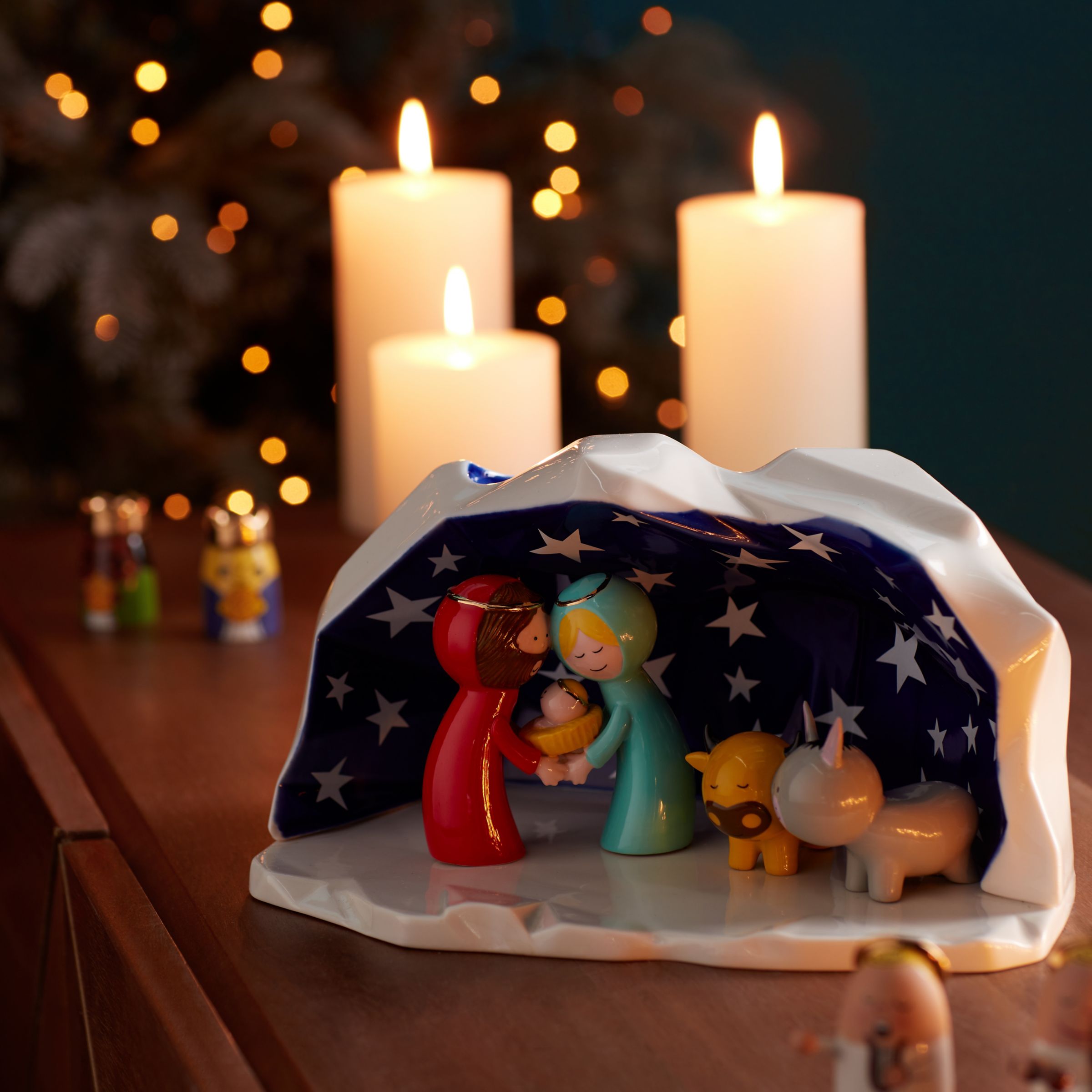 Alessi Christmas nativity set  John Lewis & Partners