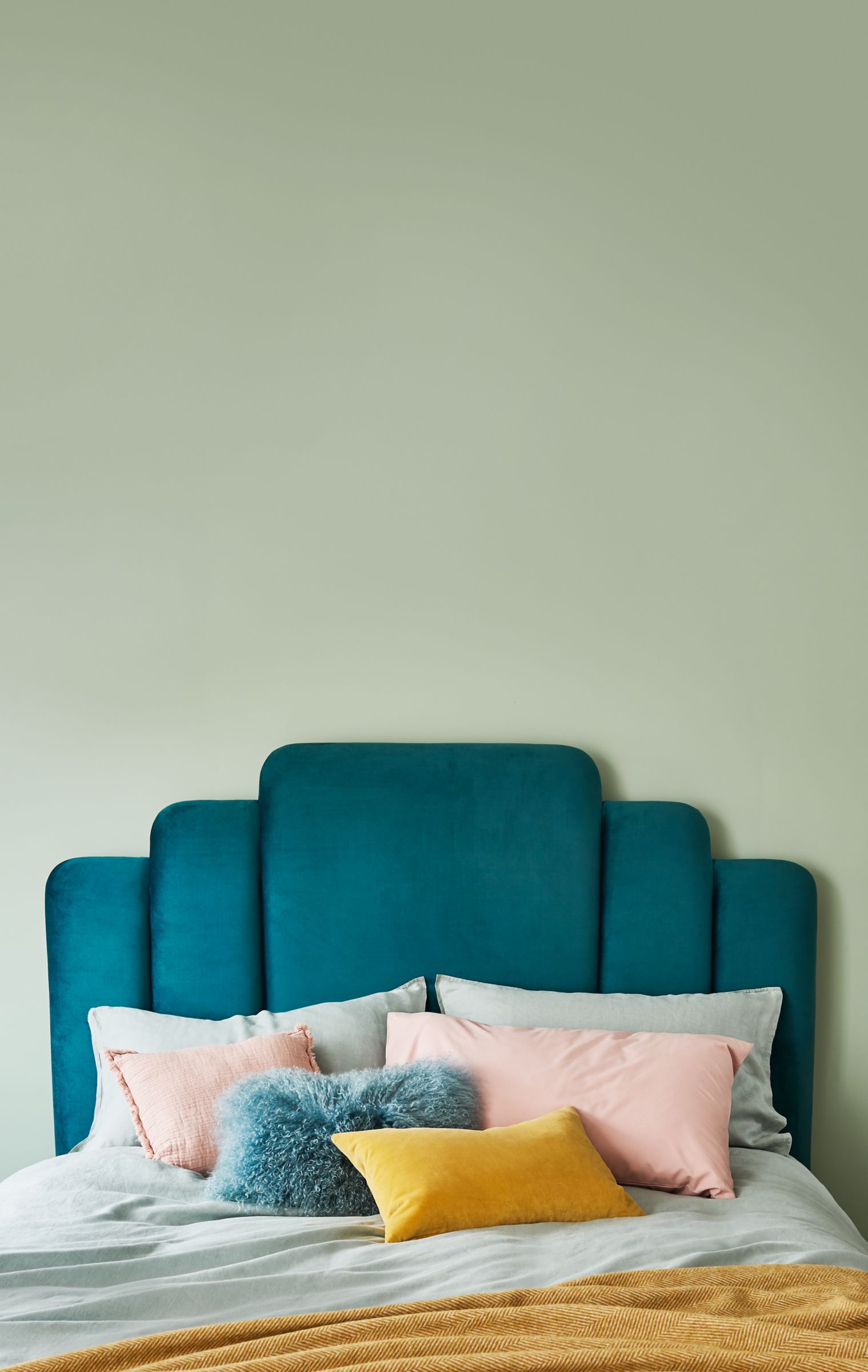Bold coloured bed