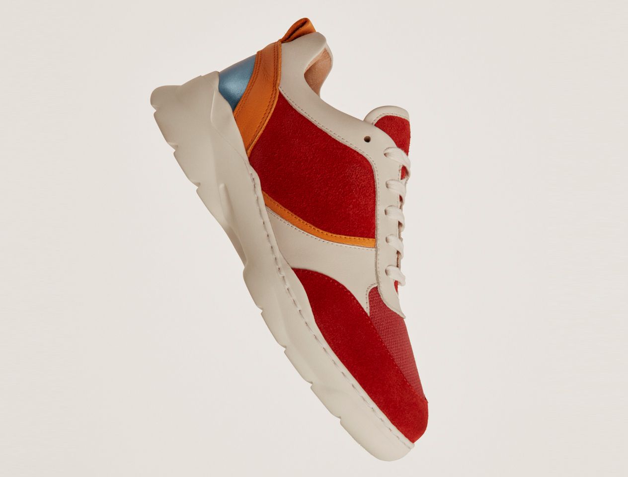Ugly trainers trend - John Lewis & Partners Ellie Leather Trainers
