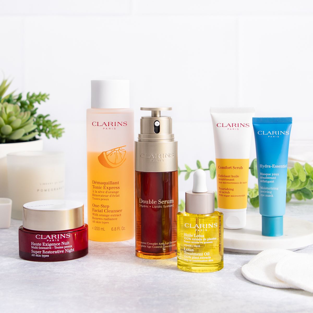 Clarins virtual beauty event