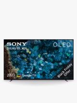 Sony Bravia XR XR55A80L (2023) OLED HDR 4K Ultra HD Smart Google TV, 55 inch with Youview/Freesat HD, Dolby Atmos & Acoustic Surface Audio+, Black