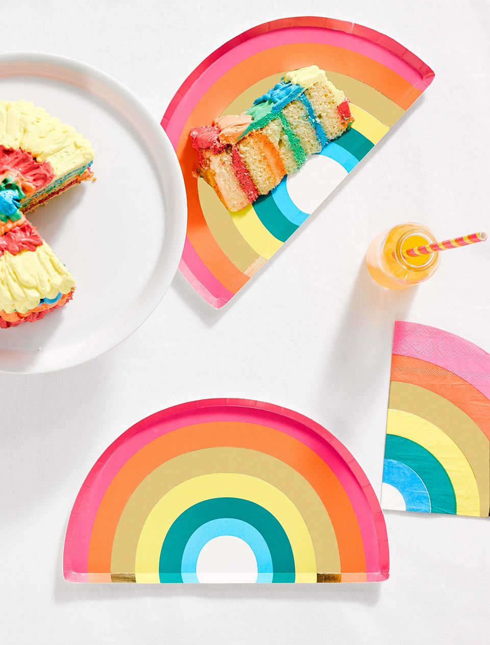 Talking Tables rainbow party plates