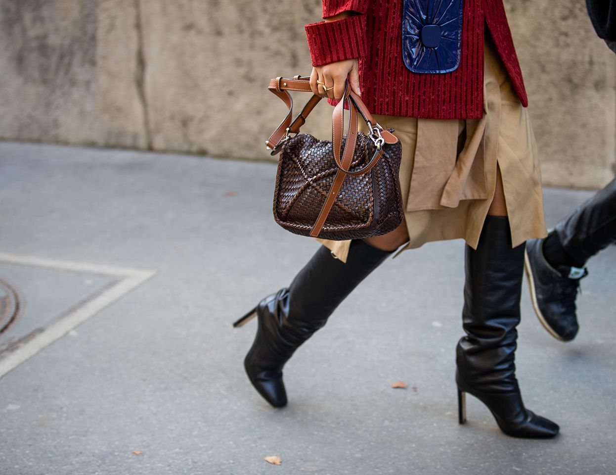 How to style knee-high boots
