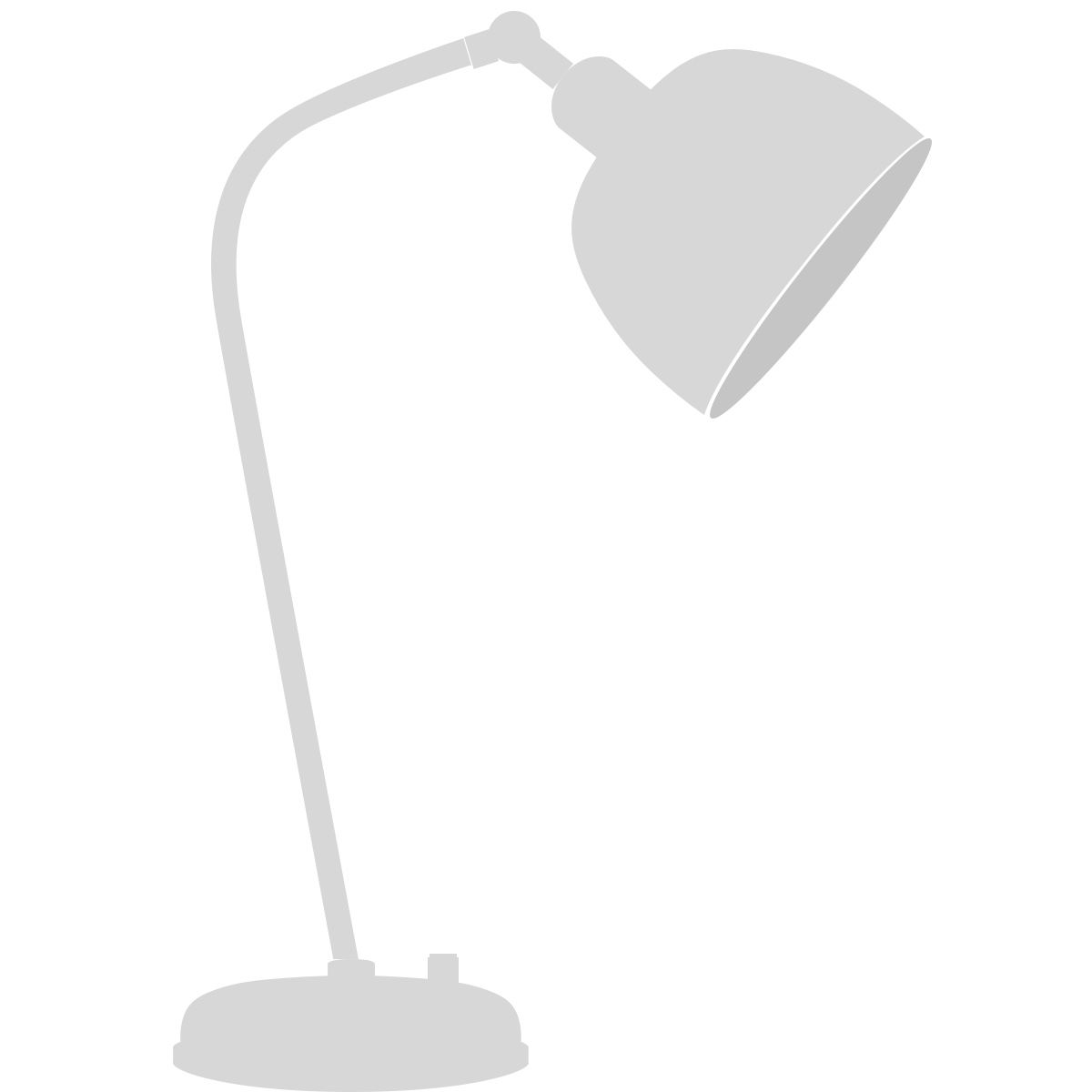 Desk Lamp Silhouette