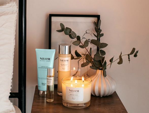 Scent therapy for self-care with NEOM Organics
