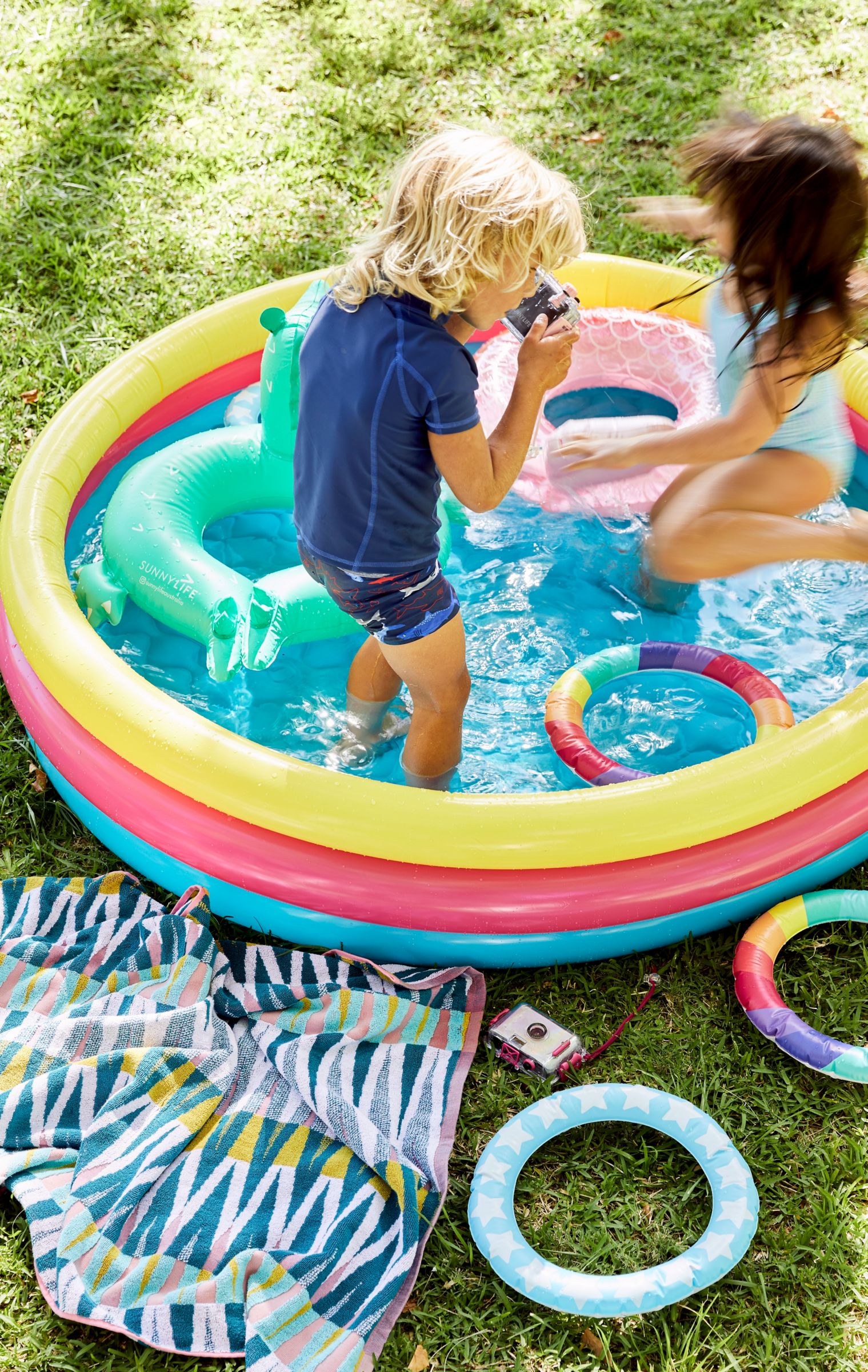 Sport garden party paddling pool