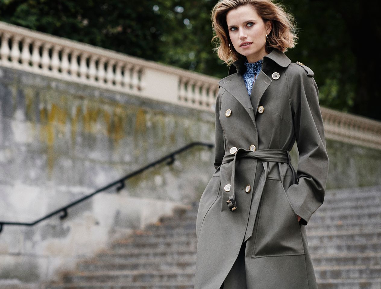 3 clever ways to style a trench coat