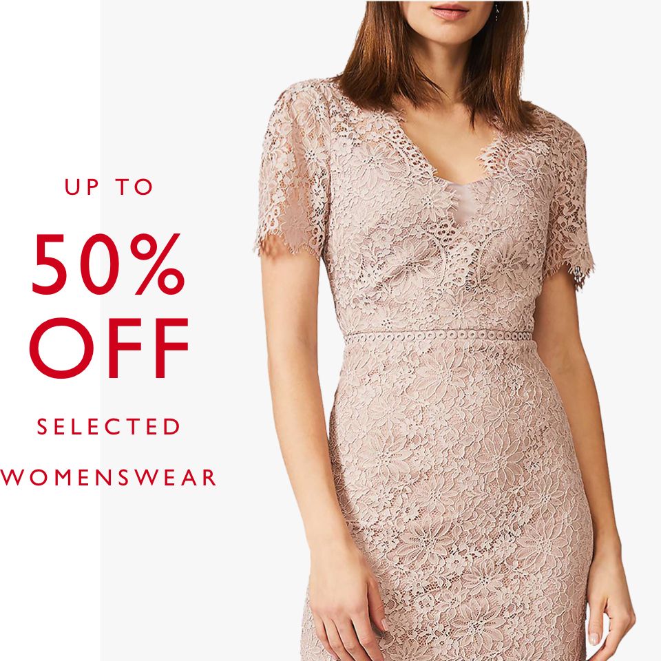 Womenswear Offers up to 50% off selected brands